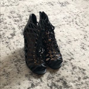 Aldo Booties. Excellent used caged booties.